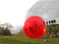 Red Color Zorb Ball
